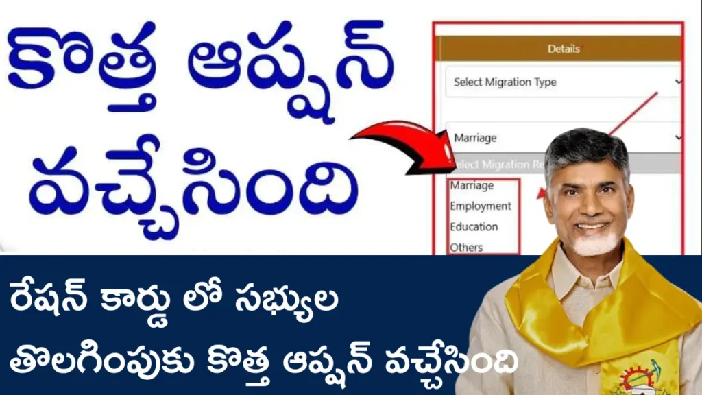 AP Ration Member Deletion New Option 2025