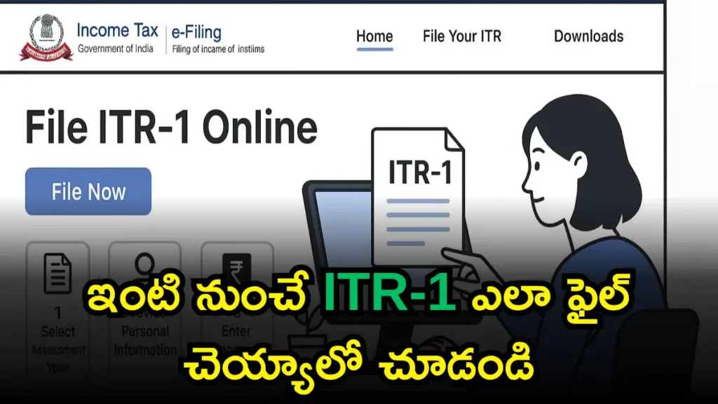 ITR-1 Filing Process Online