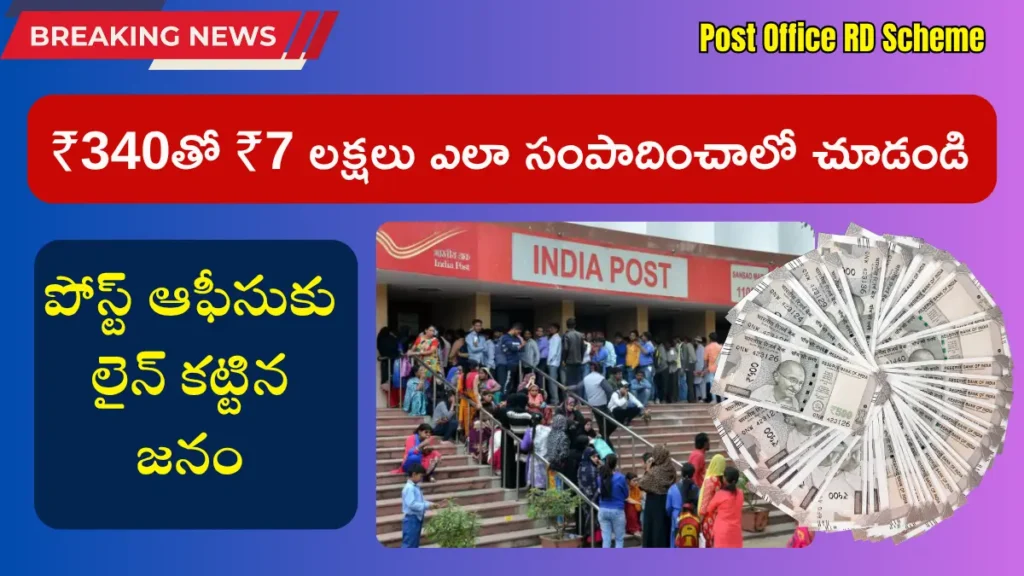 Post Office RD Scheme